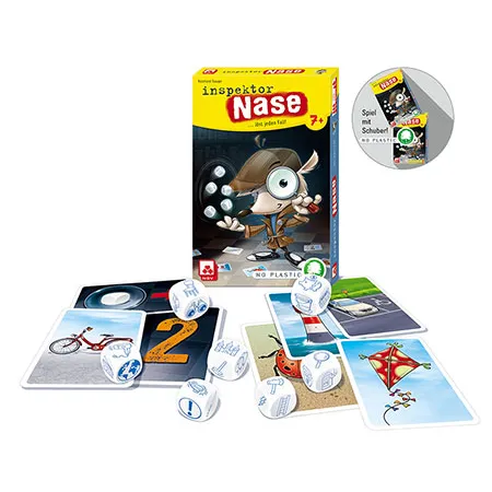 Nürnberger Spielkarten Inspektor Nase - No Plastic
