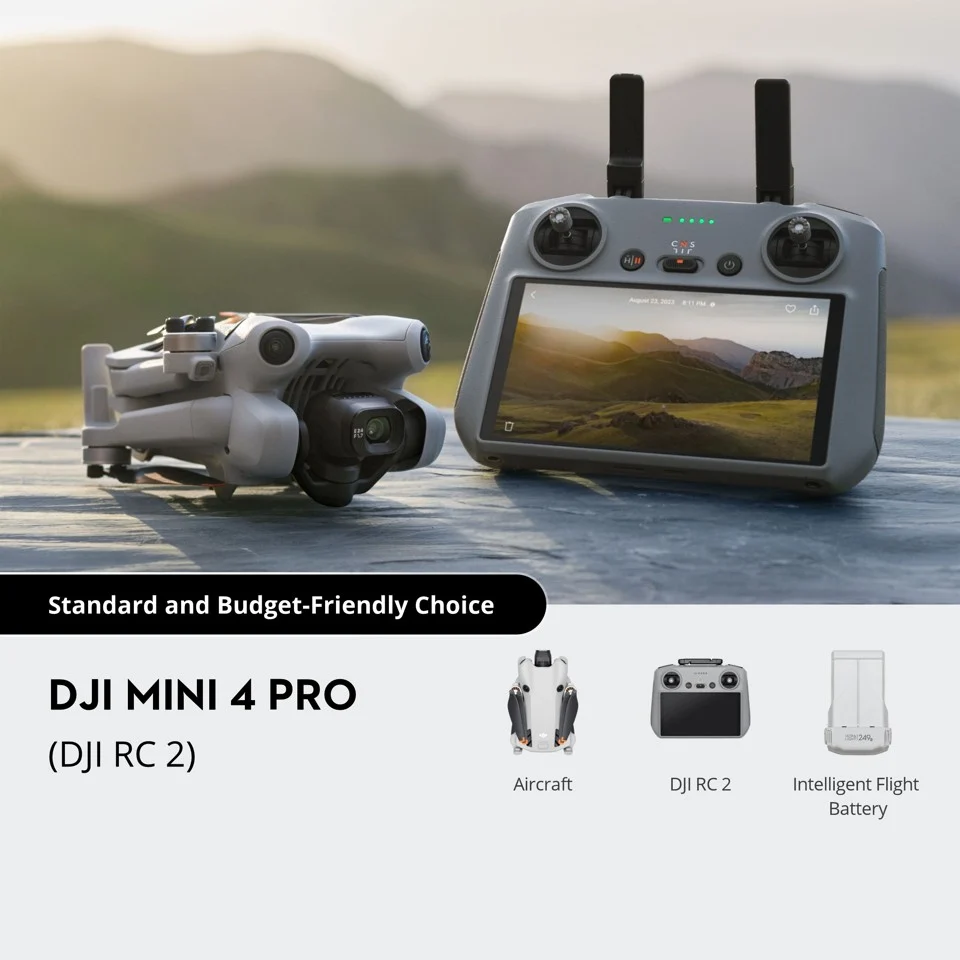 DJI - Mini 4 Pro (DJI RC 2) (GL)