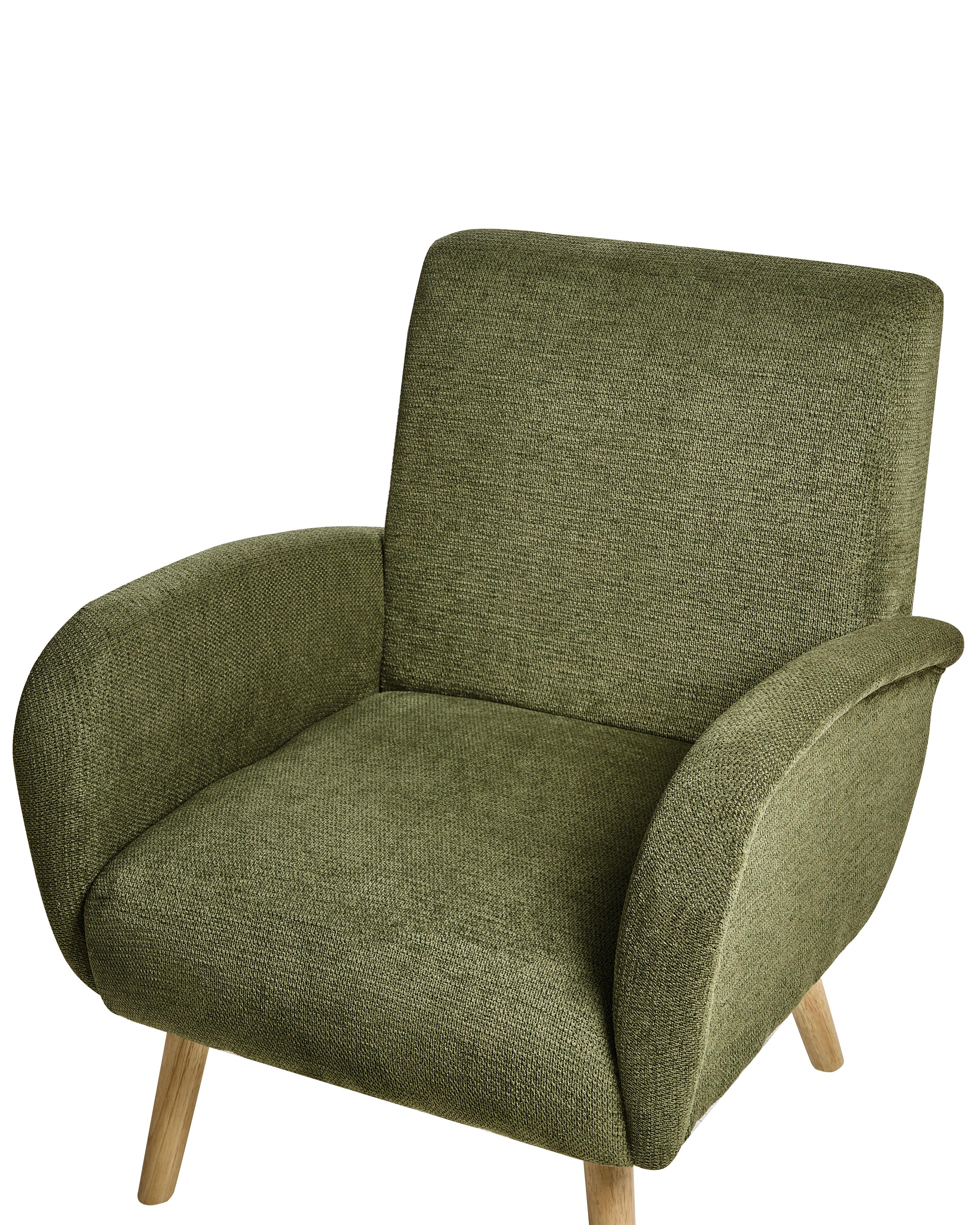 Fauteuil PLASSEN Stof Groen