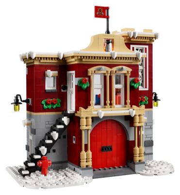 LEGO Brandweerkazerne in winterdorp (10263)