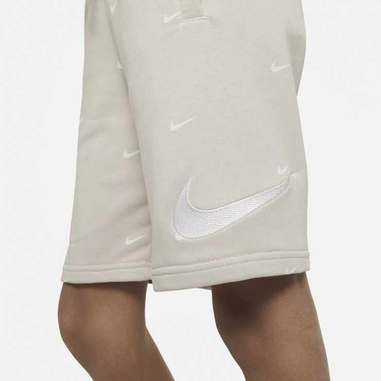 Nike Sportswear Swoosh French Terry Shorts Grå