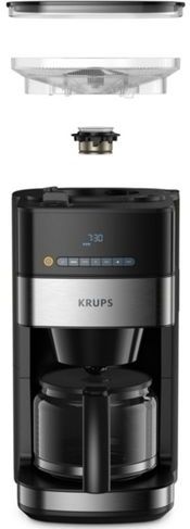 Krups - Grind Aroma KM8328 - Koffiezetapparaat - RVS - Digitale Bediening