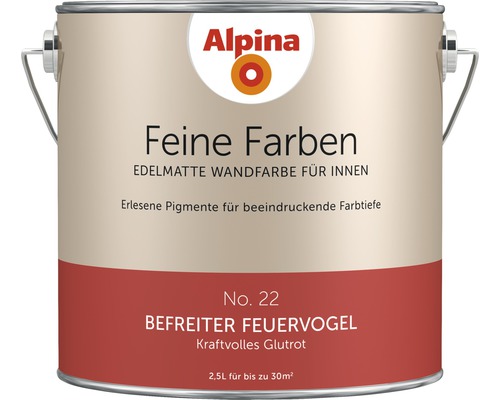 Alpina Fine Colors conserveermiddelvrij Liberated Firebird 2,5 L