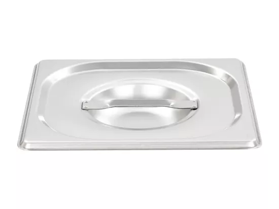 Prolenta Premium - Couvercles de plateau 8 pcs GN 1/6 Acier inoxydable