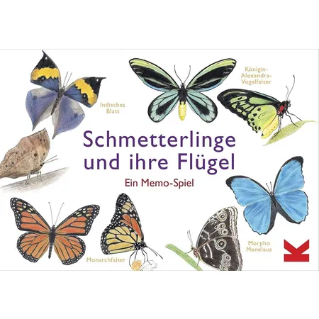 Laurence King Verlag - Schmetterlinge und ihre Flügel, Memospiel