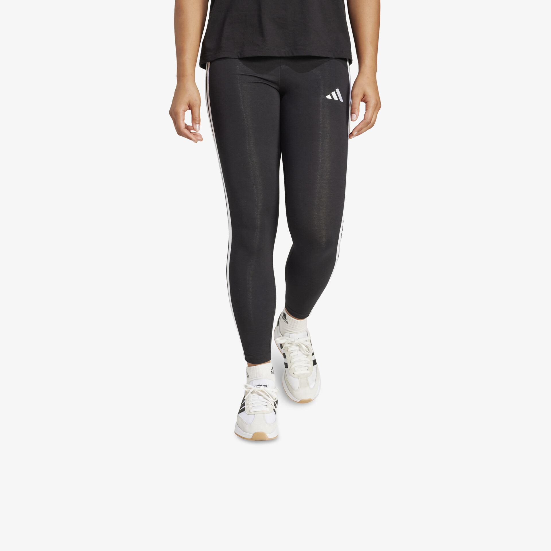 adidas Essentials 3 Streifen Cotton Damen Hosen & Leggins