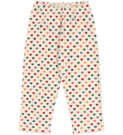 Konges Sløjd Hosen - Chleo - Coeur Coloré m. Herzen