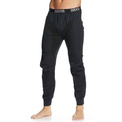 Sous-pantalon Six2 COUPE-VENT WTP - Noir