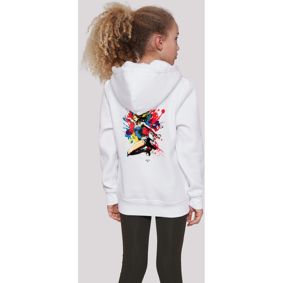 F4NT4STIC Hoodie Tänzerin bunt weiß