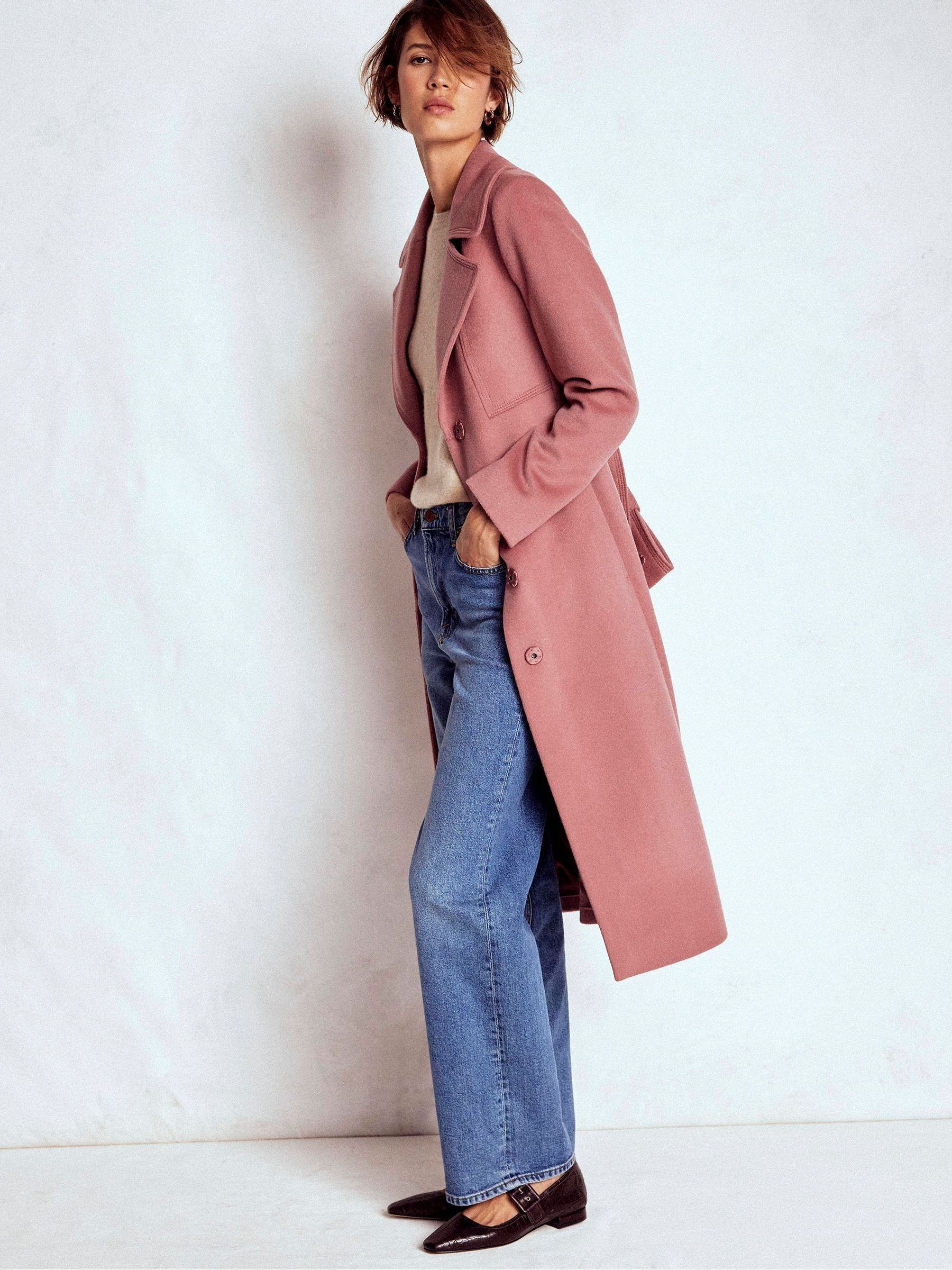 Boden Bow Front Coat