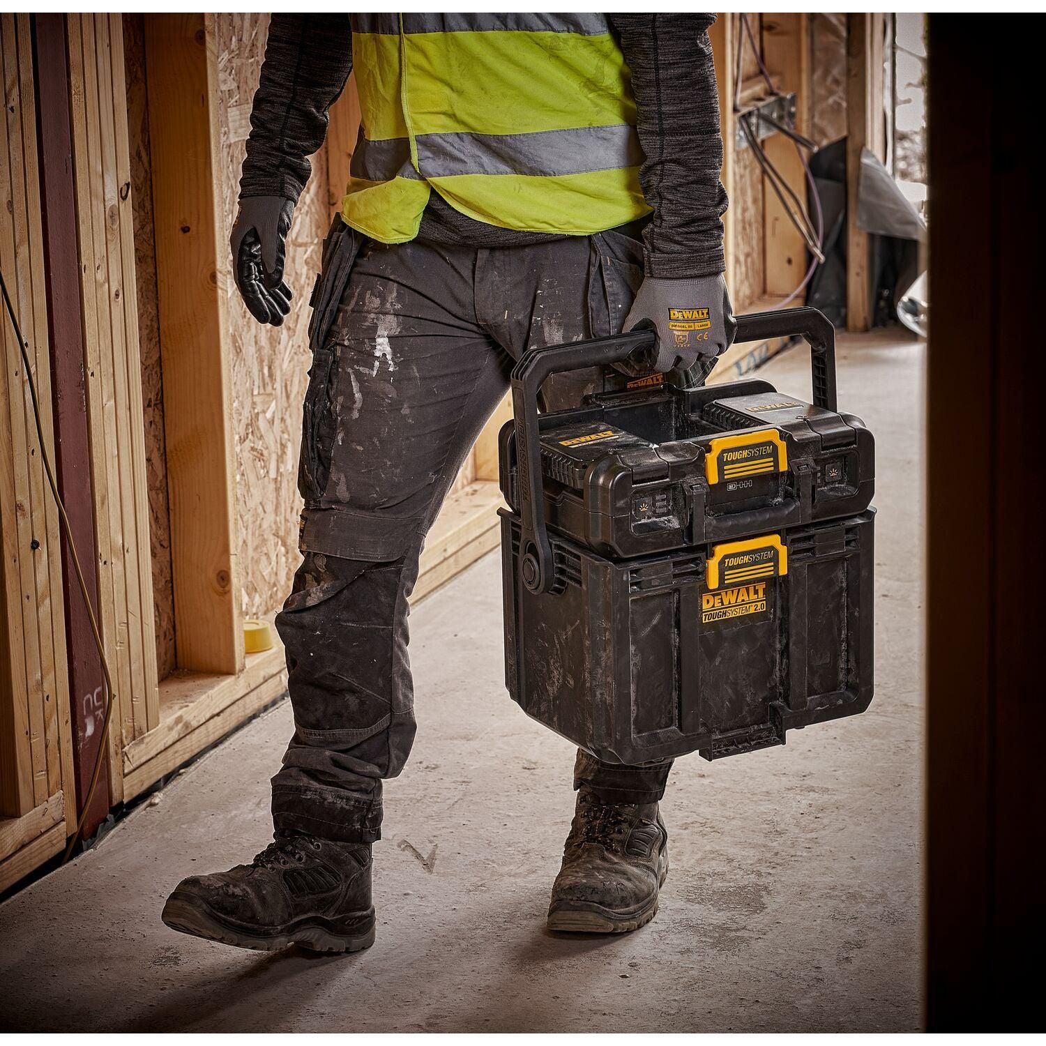 DeWALT DWST08061-1 ToughSystem 2.0 Gereedschapskoffer en lamp 18V XR
