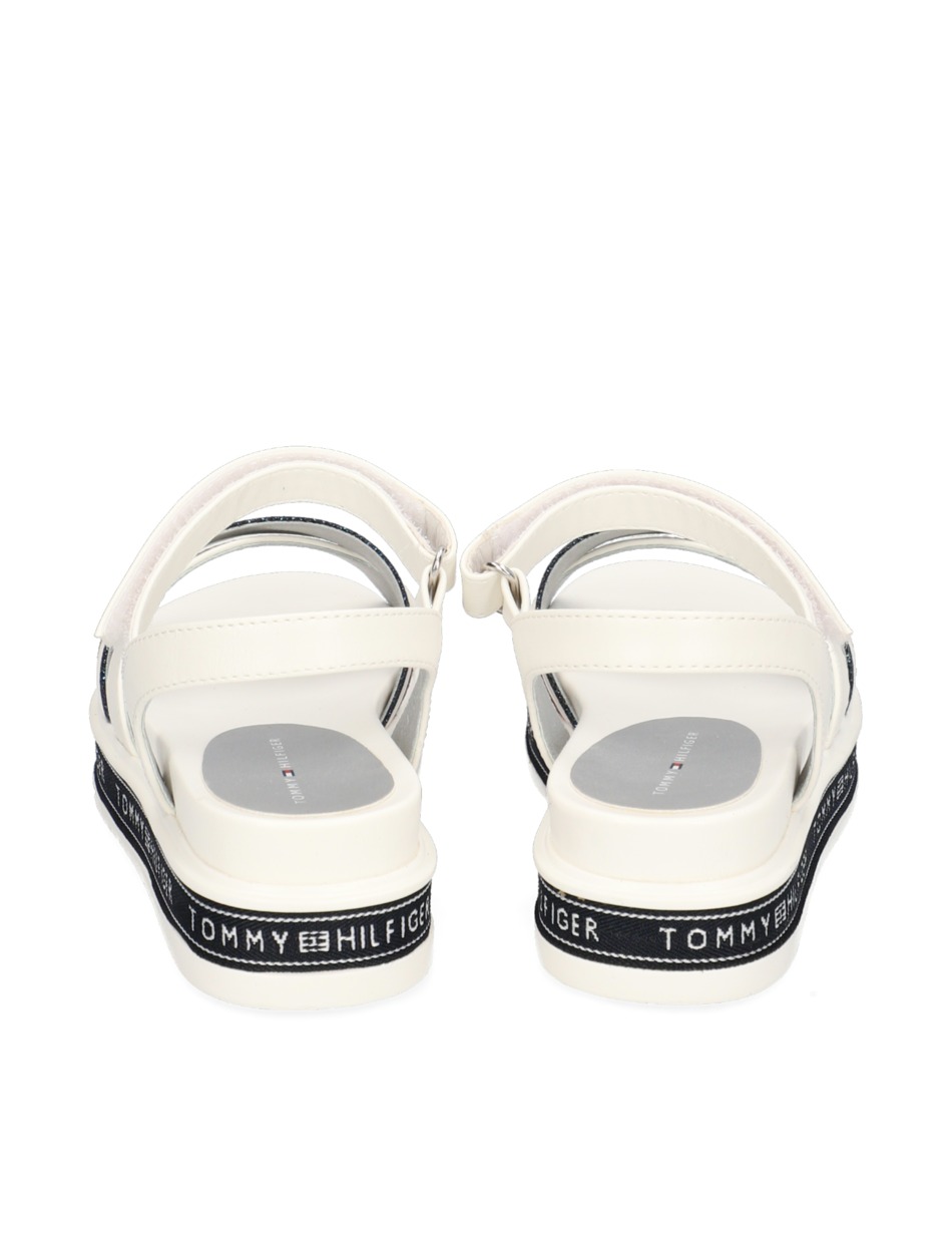 PLATFORM VELCRO SANDAL