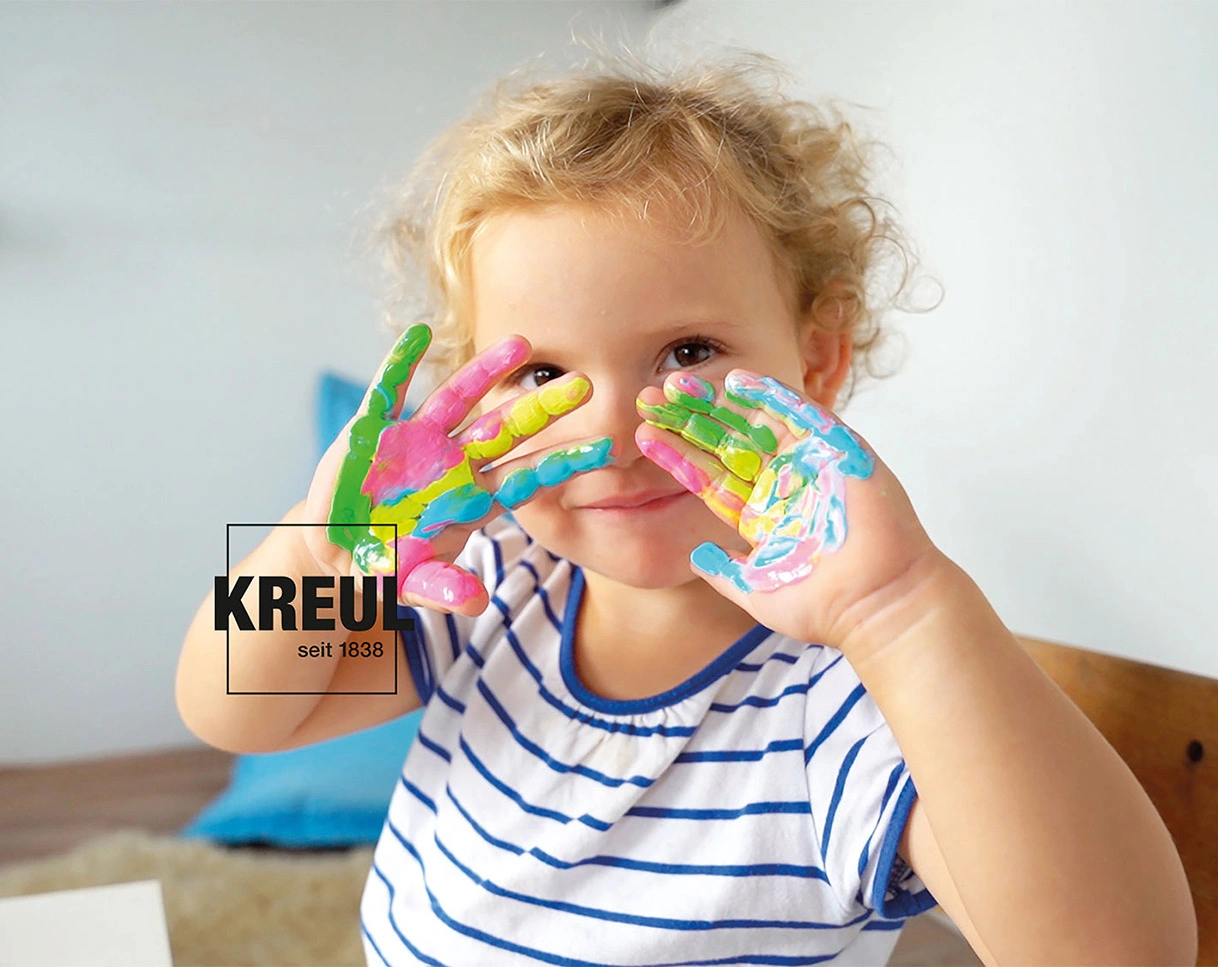 Quietsch-Fingerfarbe MUCKI® 4er-Set