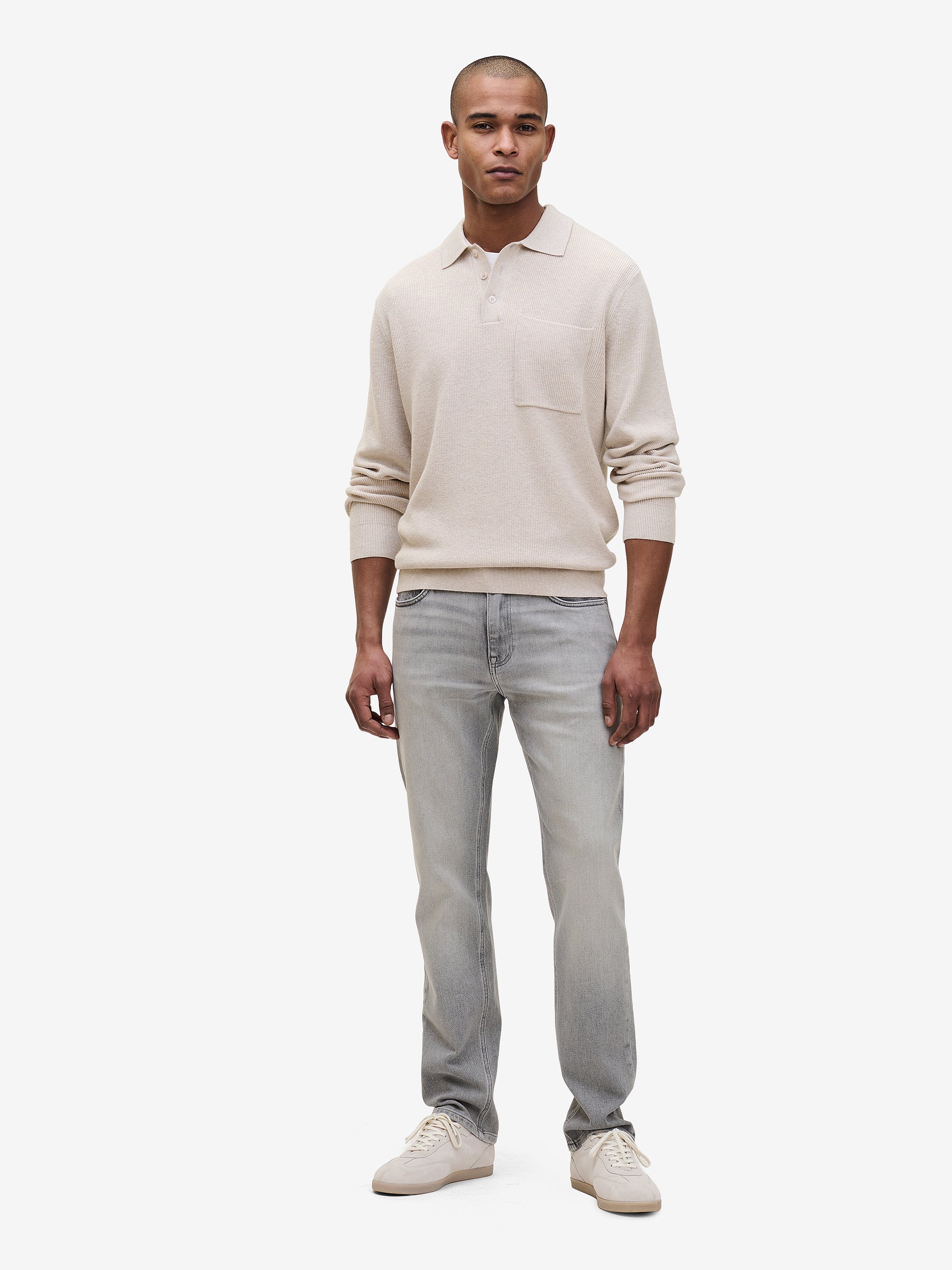 Yamane Midweight Cotton Stretch PA01011-LGR