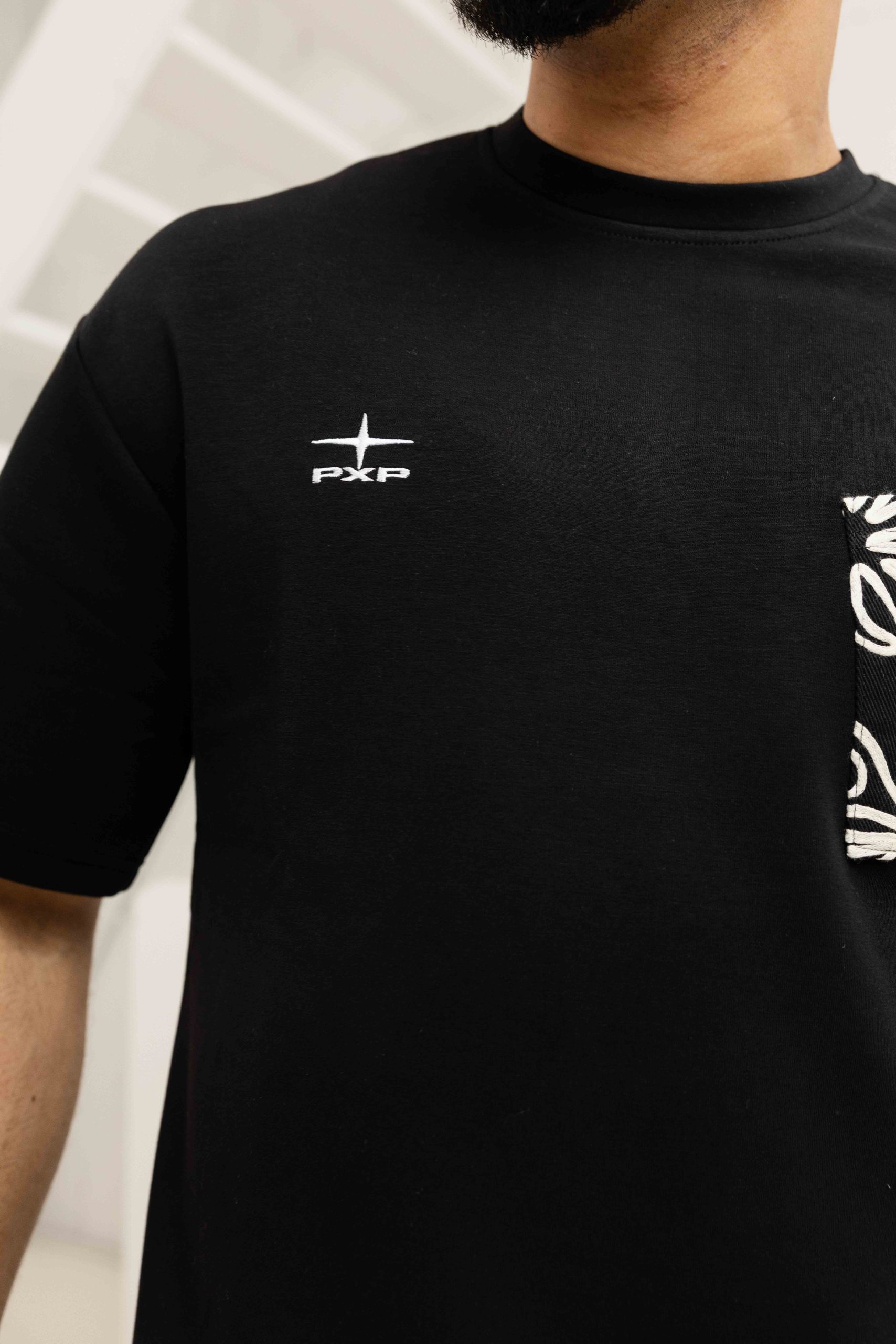Project X Paris Bandana T-Shirt Heren Zwart