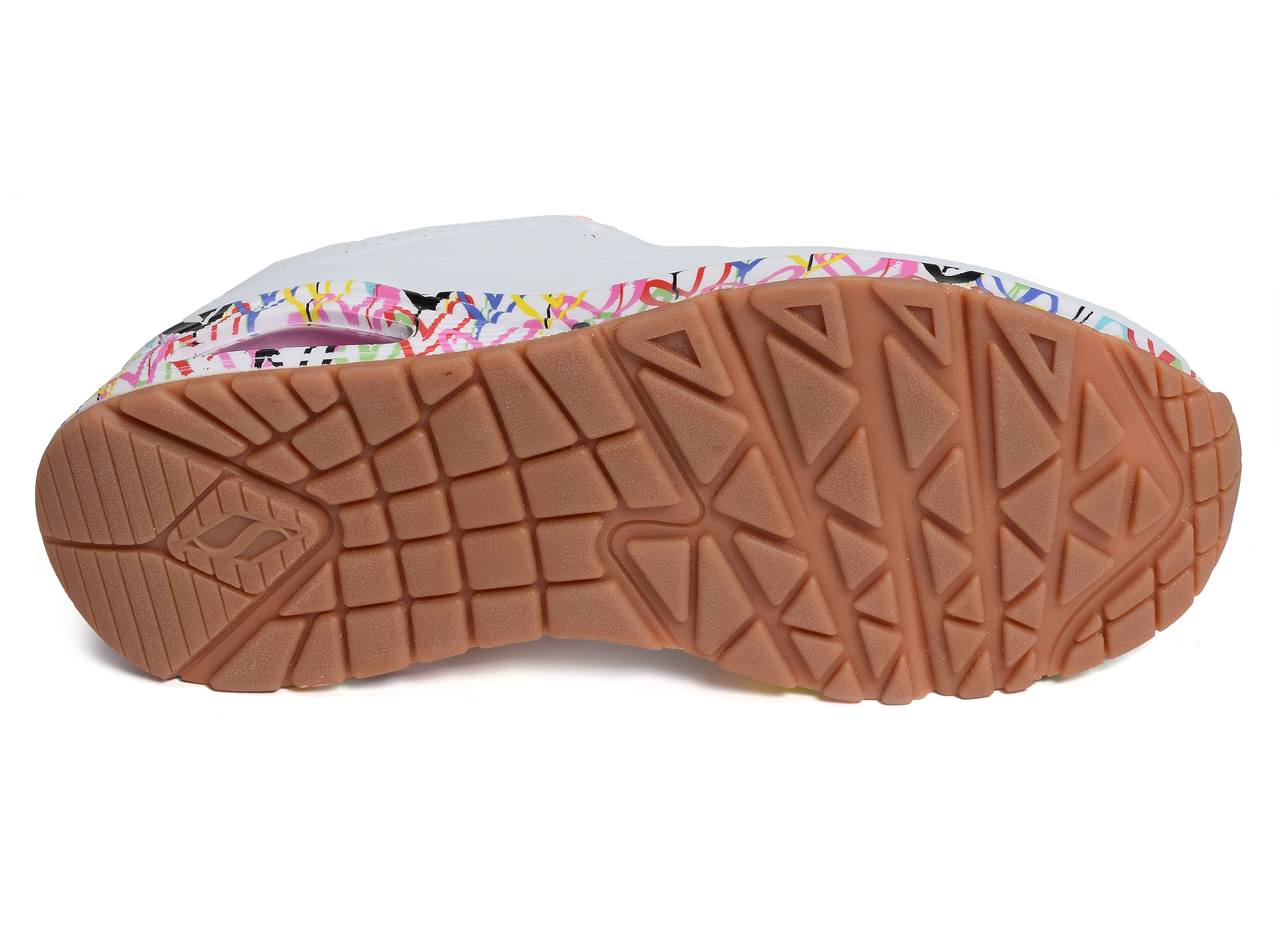Uno loving love blanc multicolore