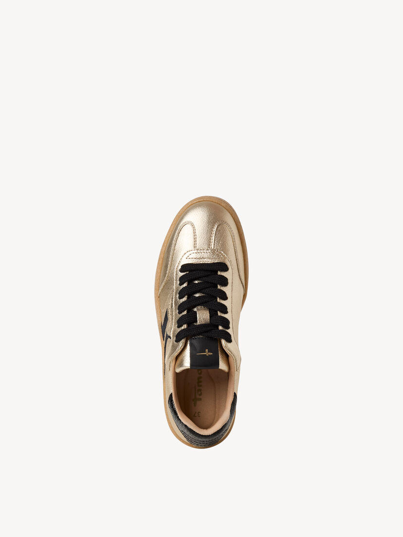 Leren Sneaker - goud