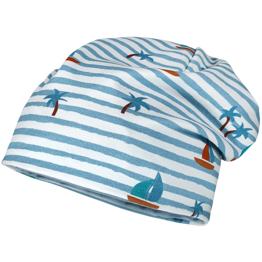 Maximo Beanie stone blue sommerblau-maritim