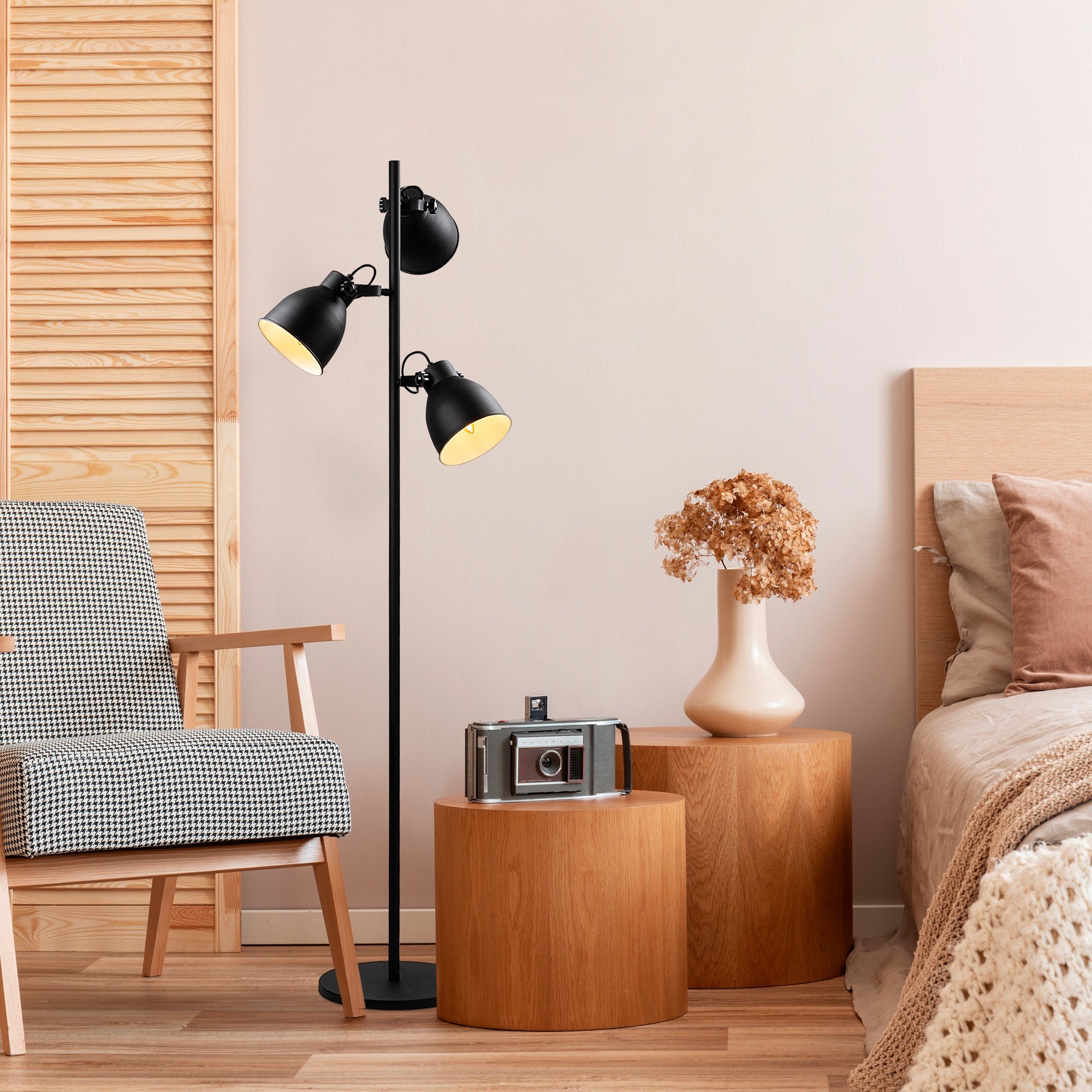Spotkafasi 13785 Floor Lamp Black