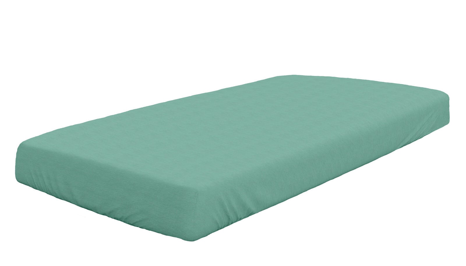 DORMISETTE Jersey-Spannbettlaken 90-100 x 200 cm aquablau