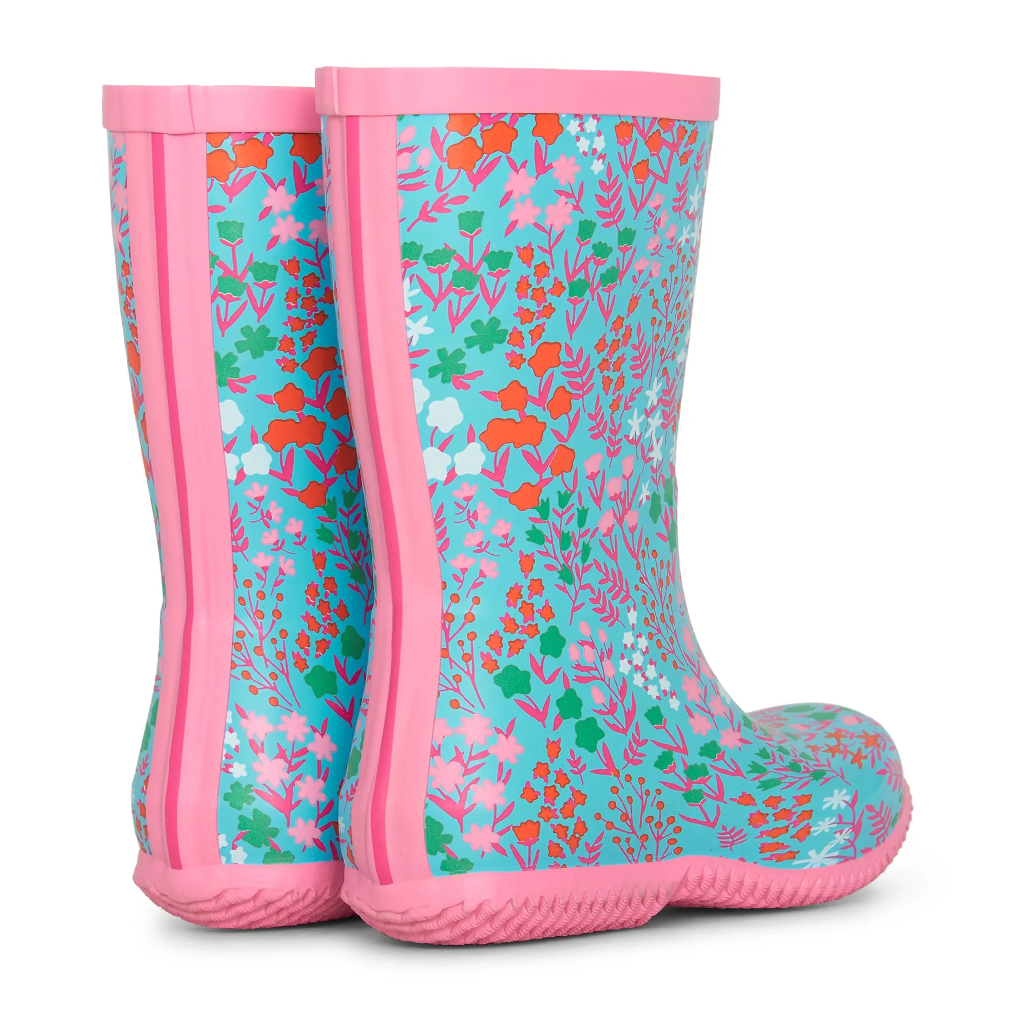 Hatley Botte de Pluie Pliable Florale Pointures 6-2
