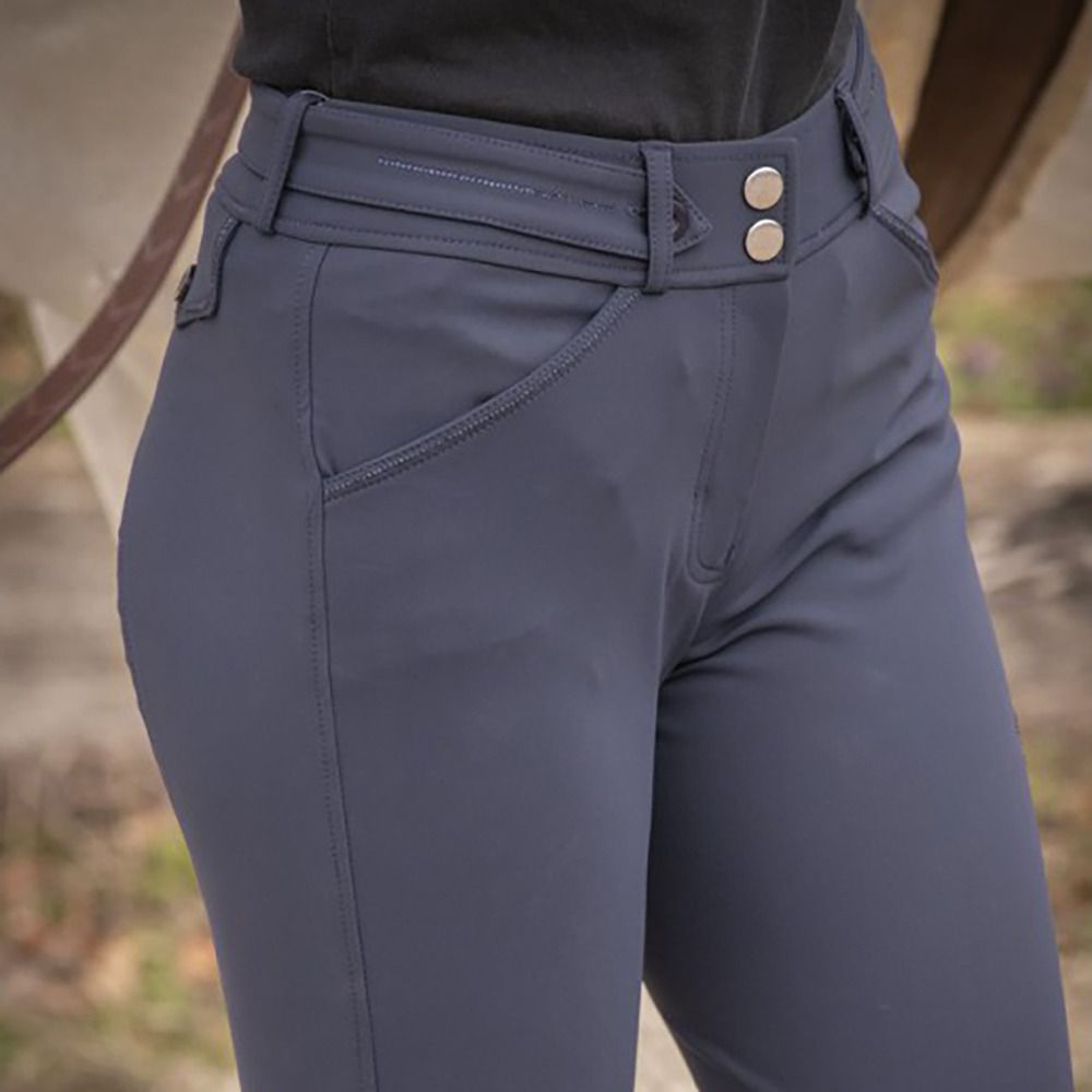 Pénélope ÉLÉGANCE - Pantalon siliconé Femme noir