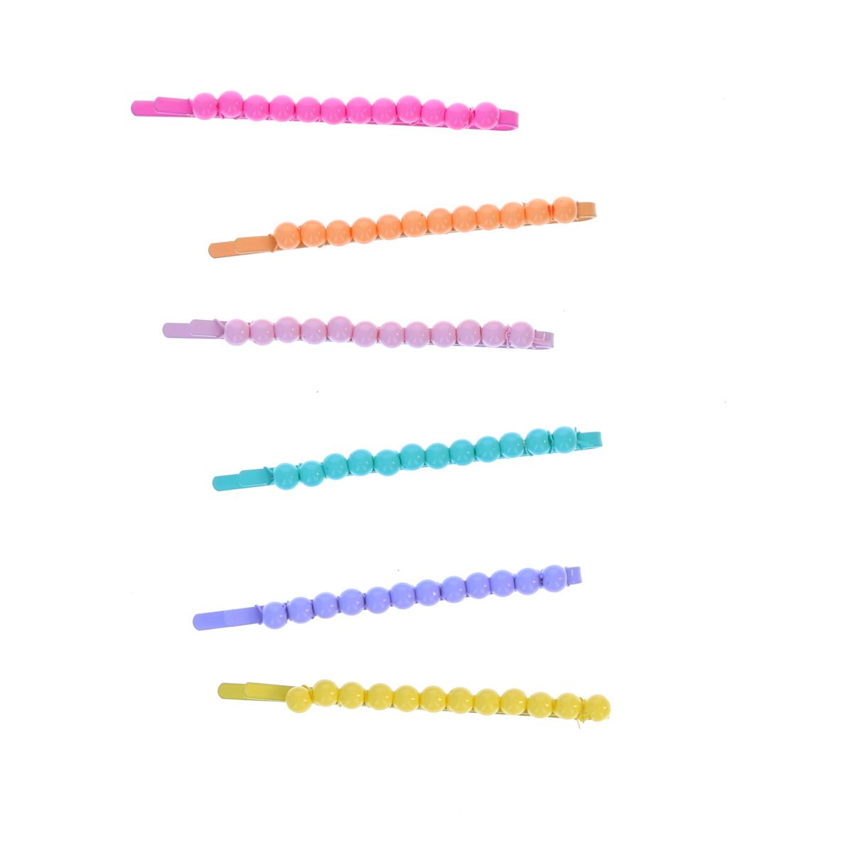 Lot de 6 barrettes perles  Roodoudou