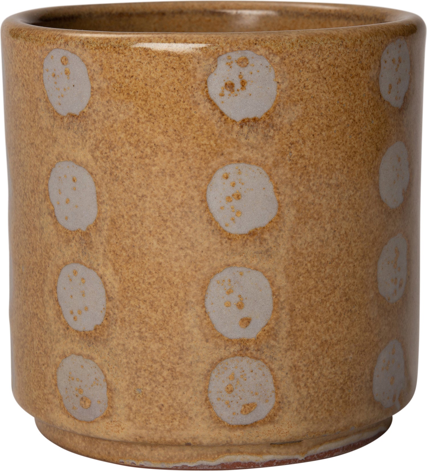 Intratuin bloempot Oscar geel D 8,5 H 8,5 cm