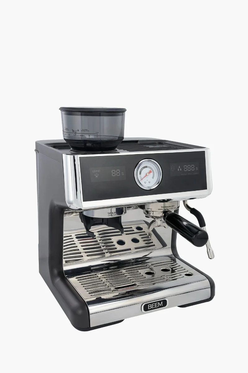 BEEM Siebträgermaschine Espresso Grind Expert + Leveler