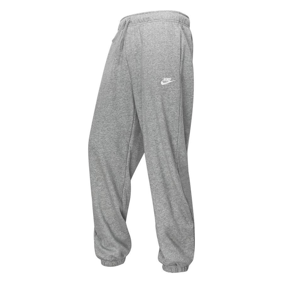 Nike Bas de Survêtement NSW Club Fleece Oversized - Gris/Blanc Femme