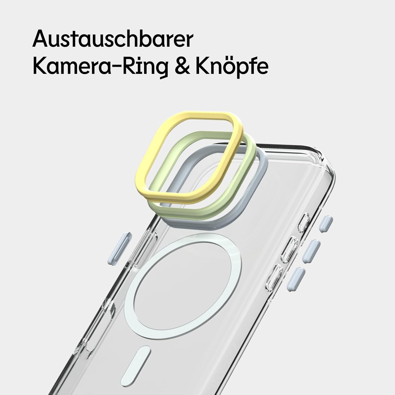 iPhone 16 Pro Max MagSafe Hardcase Hülle Clear Case (MCA01328O7) - Transparent