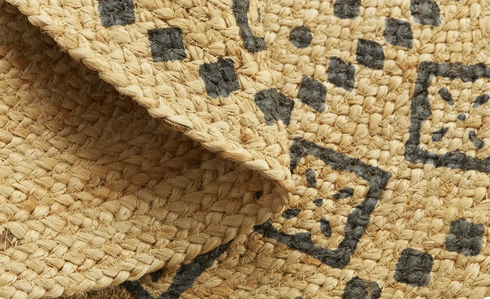 Jute-Teppich Mamda Ornament