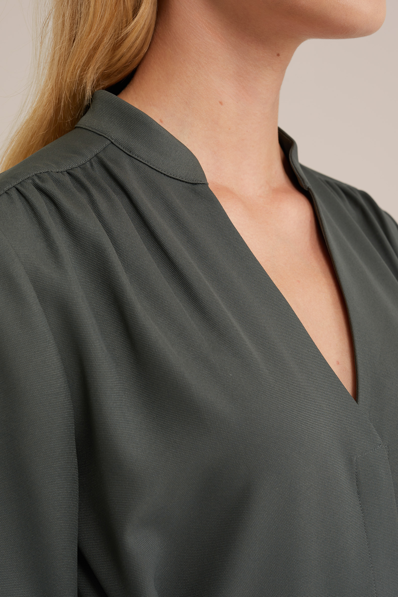 jurk WE Fashion Mosgroen