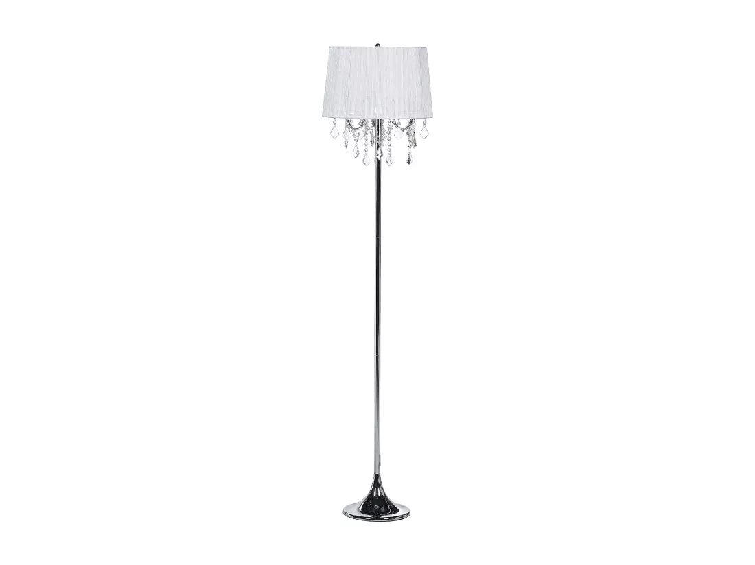 Lampadaire EVANS Métal Blanc