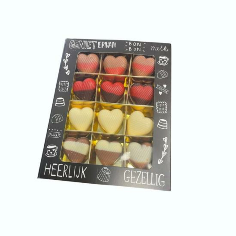Pure Verwennerij Chocolade Hartjes35 gr