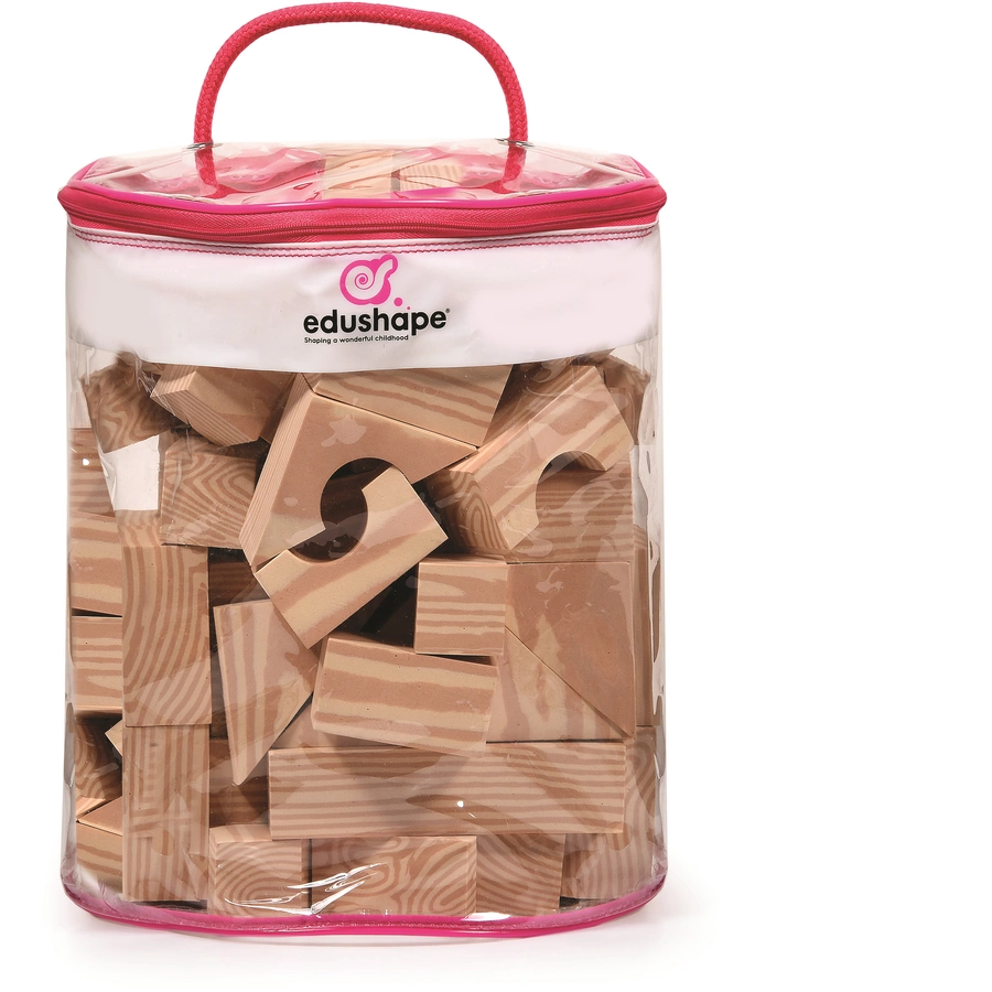 Edushape 80 holzähnliche Bausteine