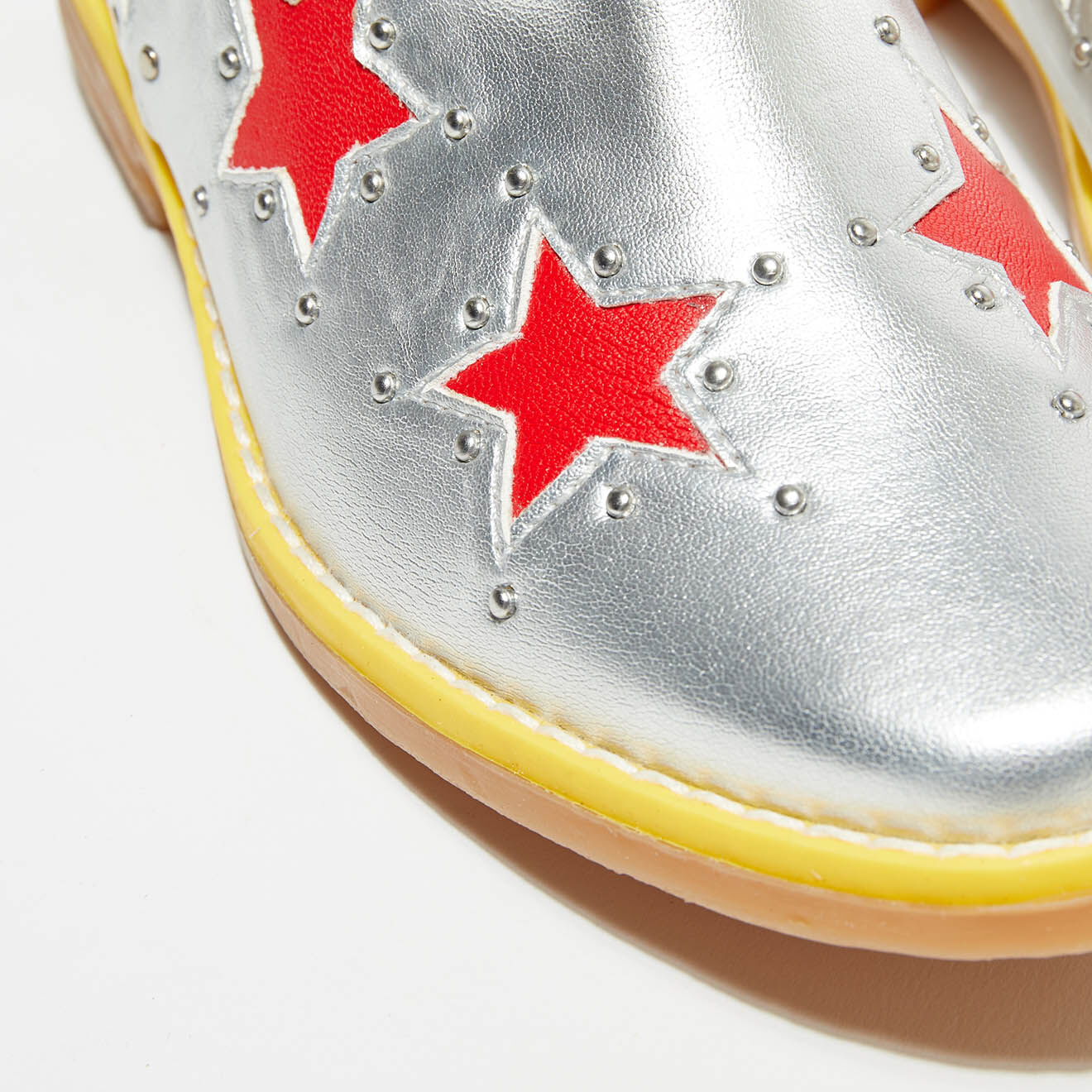 Stella McCartney Chelsea Boots Éclaire argentées