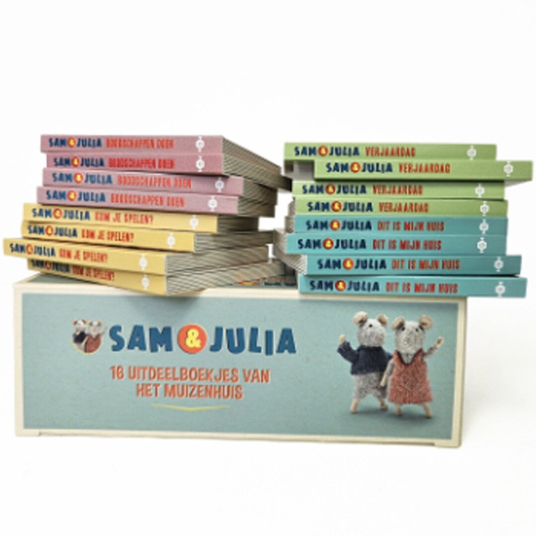 Uitgeverij gottmer uitdeelboekjes van sam en julia - 16st
