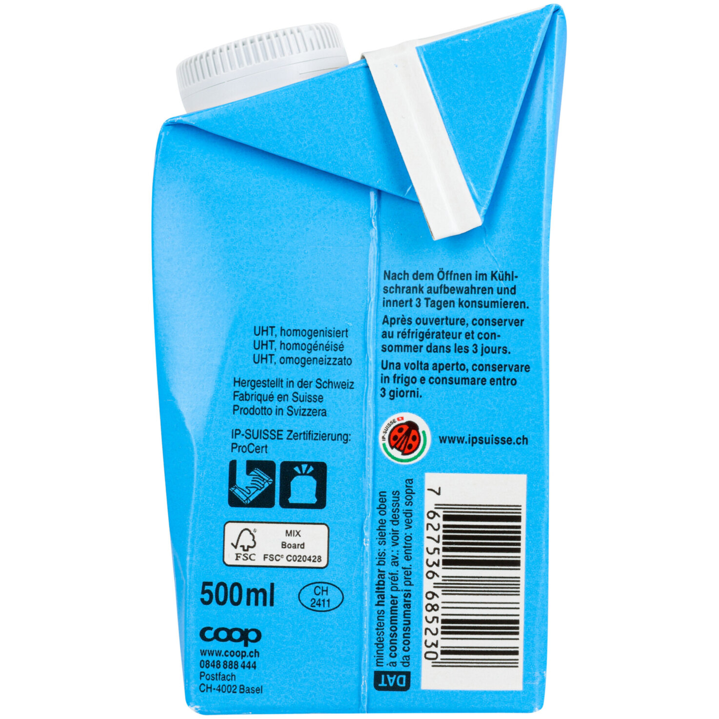 Milchdrink UHT 1.5% IP-Suisse