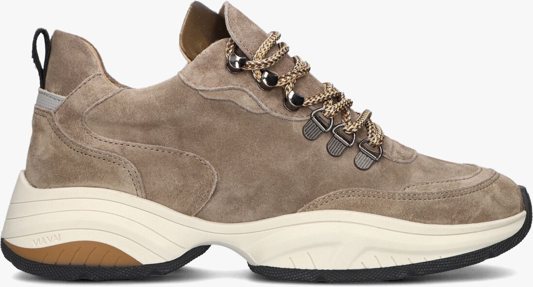 VIA VAI taupe via vai lage sneakers pepper clay