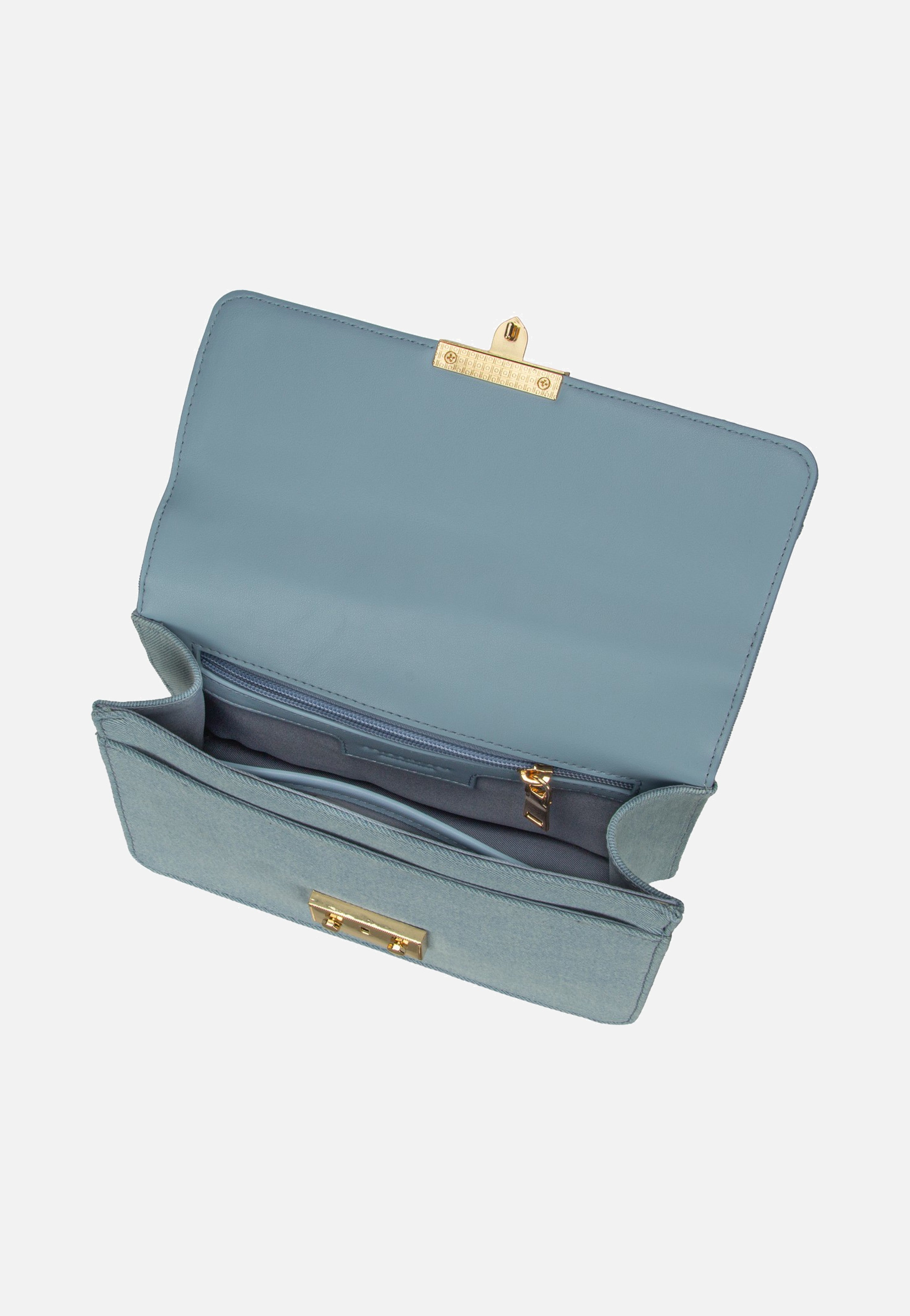 Roros East-West Denim In Blue - Abendtasche