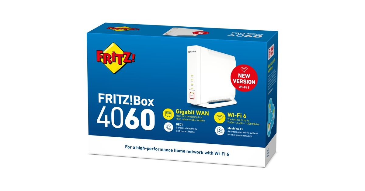FRITZ!Box 4060 International router  (Wit)