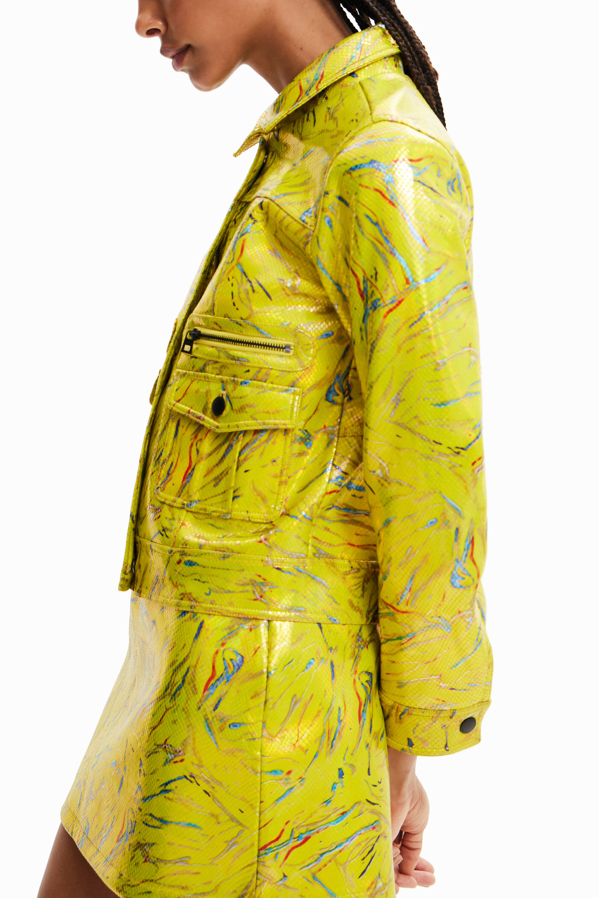 Chaqueta recta arty