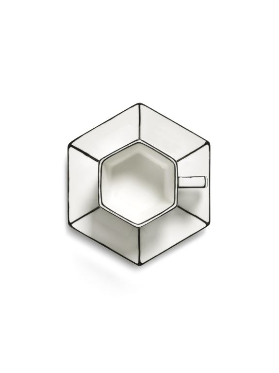 Serax Carte Blanche by A.Philips Espresso kop en schotel set van 2
