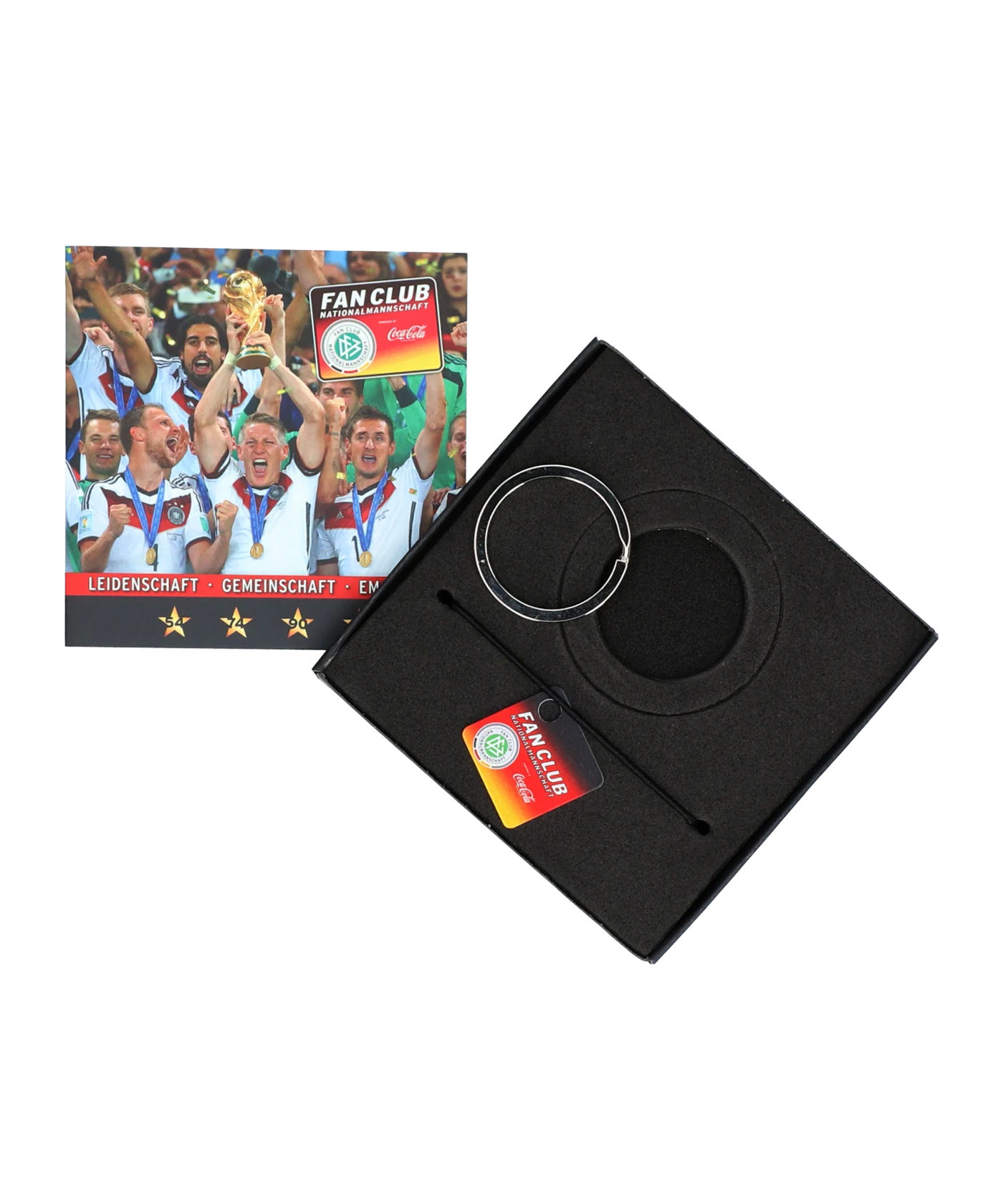 DFB Deutschland Fan Club Schlüsselanhänger Schwarz