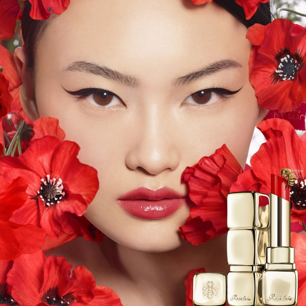 GUERLAIN KissKiss Bee Glow Baume teinté infusé en miel 98% d'origine naturelle