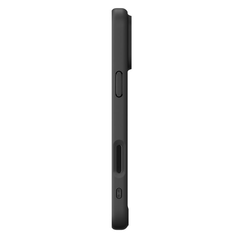 iPhone 17 Pro Ultra Hybrid MagSafe Hülle TPU Bumper Acryl Rückseite Air Cushion Fallschutz (ACS10349) - Frost Black