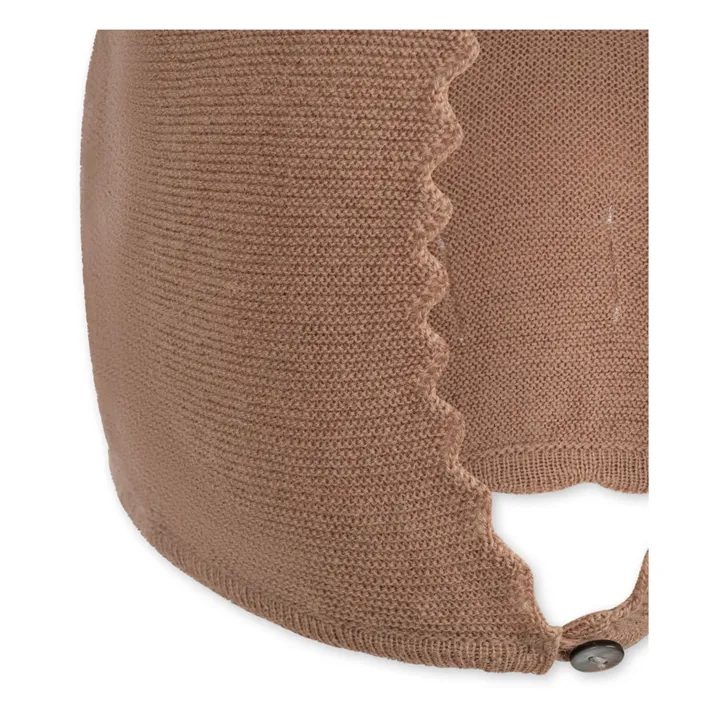 Konges Sløjd Bonnet Chat Mérinos | Vieux Rose