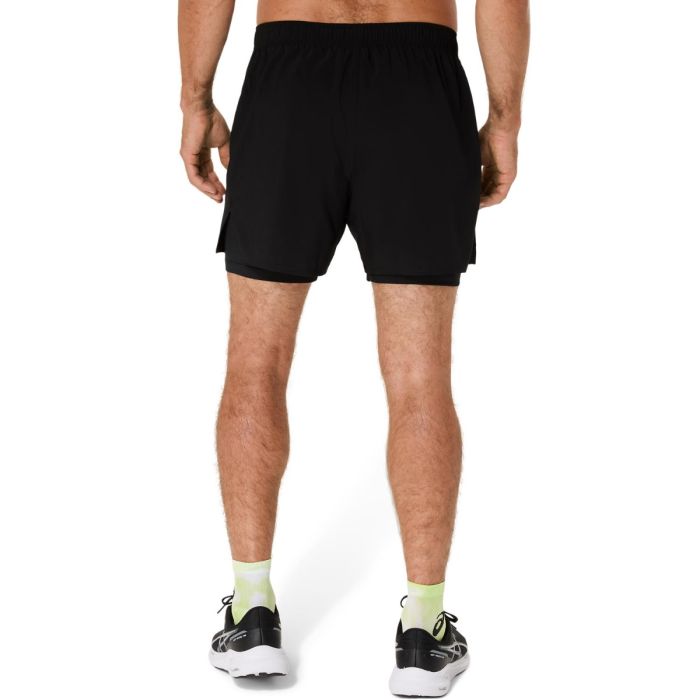 Asics Herre Shorts Core 2in1 5 Inch Shorts Sort