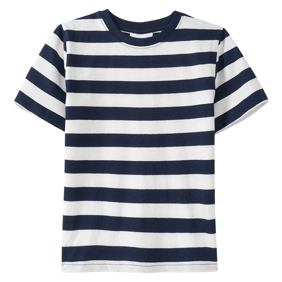 Famy 3 Jungen T-Shirts in verschiedenen Dessins dunkelblau / dunkelgrün / weiss
